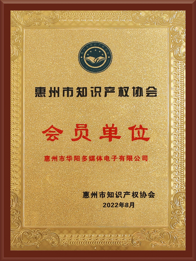 Member of Huizhou Intellectual Property Association